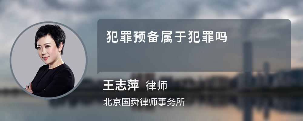 犯罪預(yù)備屬于犯罪嗎