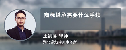 商标继承需要什么手续