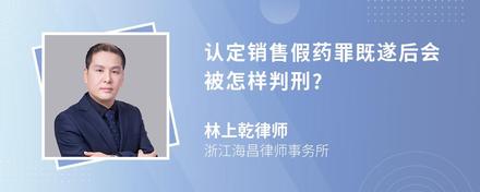 认定销售假药罪既遂后会被怎样判刑?